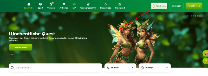 Wo kann man die Verde Casino Android-APK und die App für iOS herunterladen?