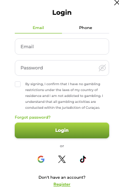 Verde Casino Login